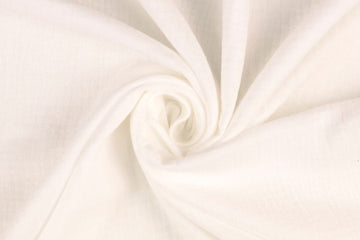 Musselin, Double Gauze, wollweiß, 0,5 m